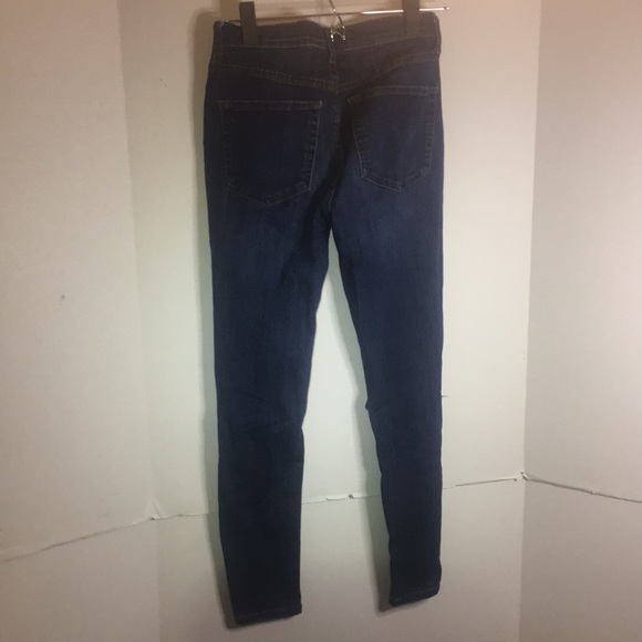 FREE PEOPLE DISTRESSED JEANS SIZE 27 - Picture 3 of 5